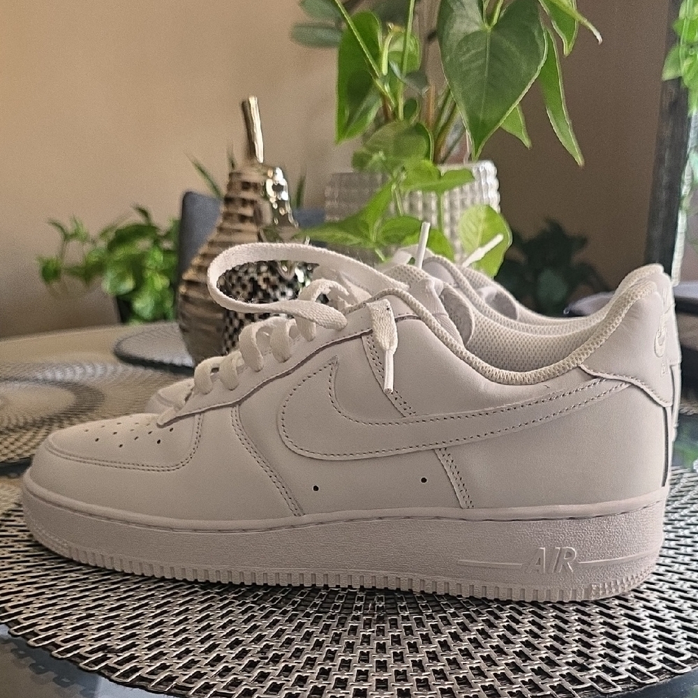 Nike All-White Low-Top Sneakers